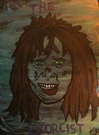 small canvas painting