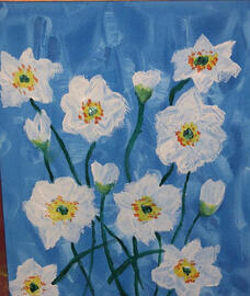 small canvas painting